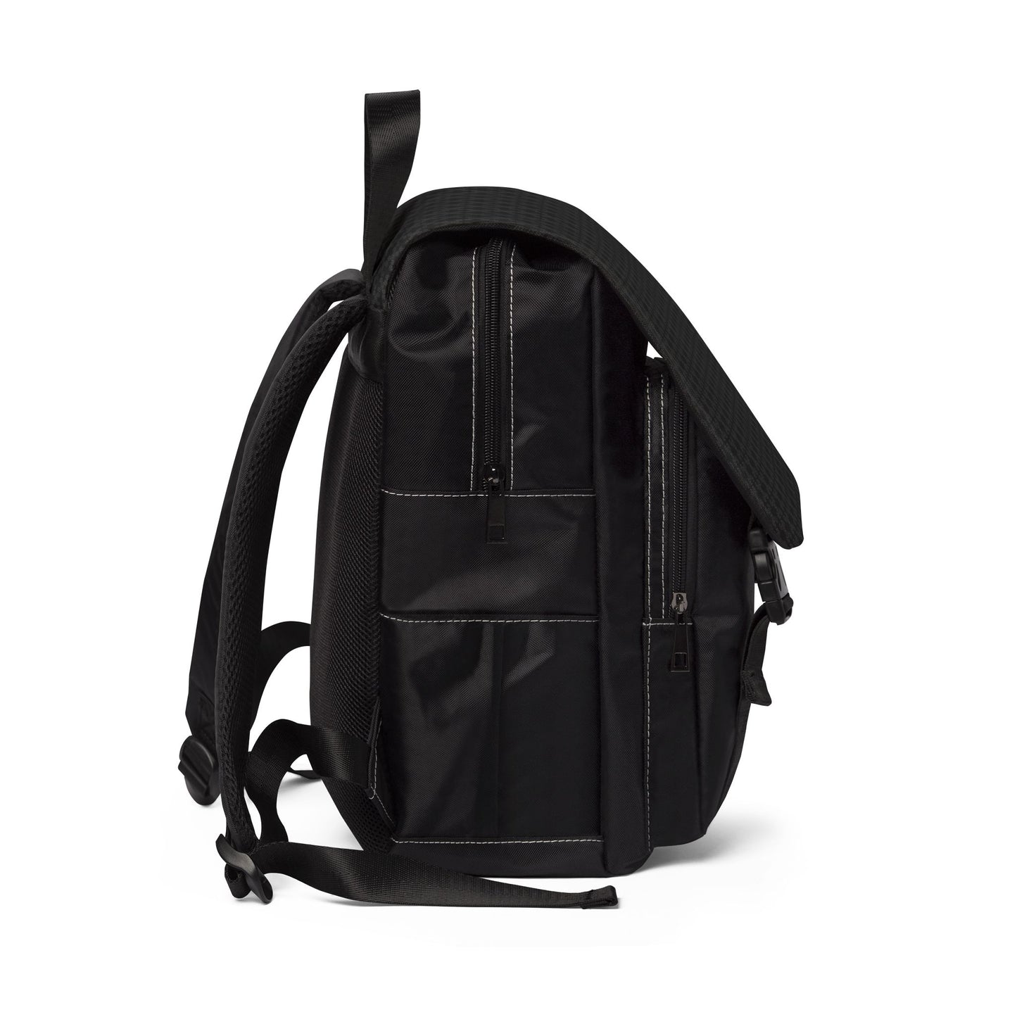 CC Cross Black Casual Shoulder Backpack