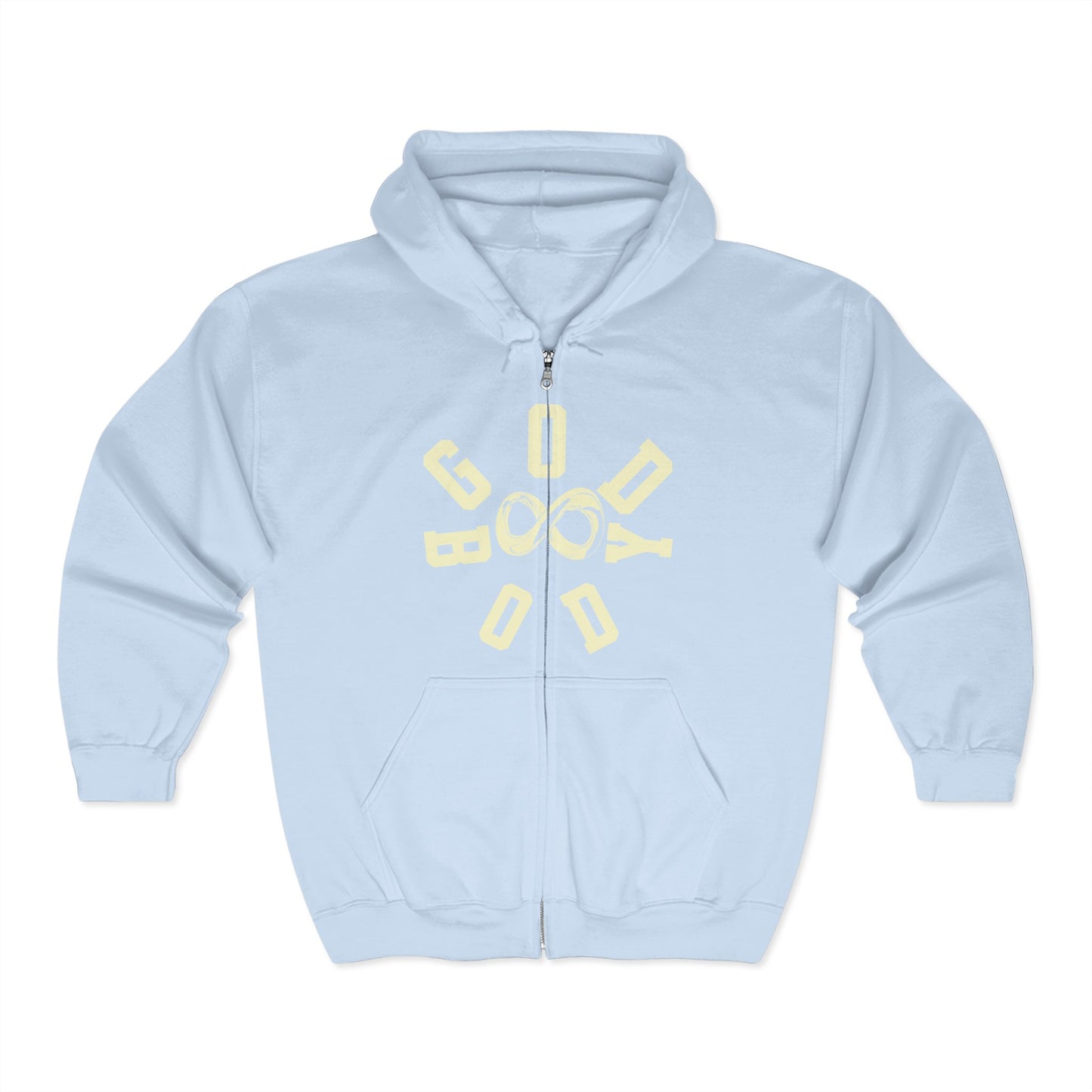 God Body Unisex Full Zip Hoodie