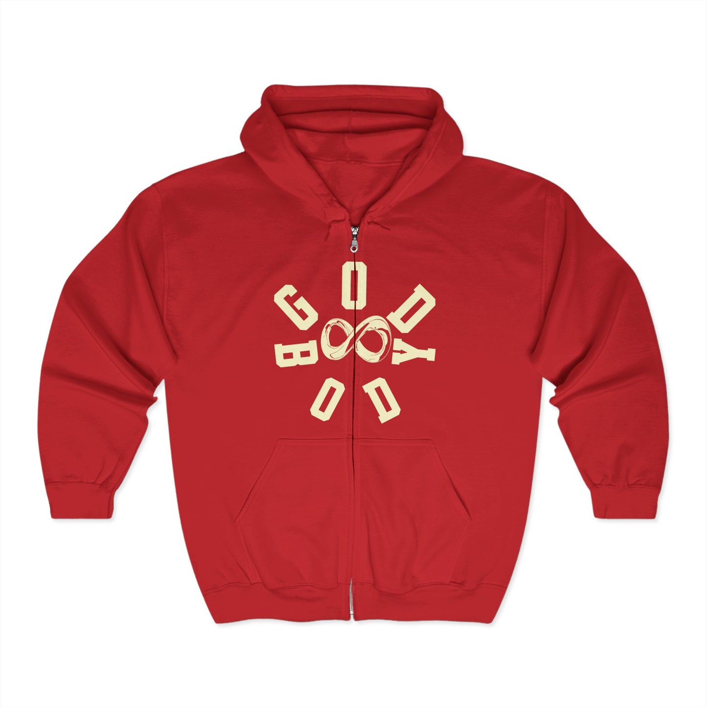 God Body Unisex Full Zip Hoodie