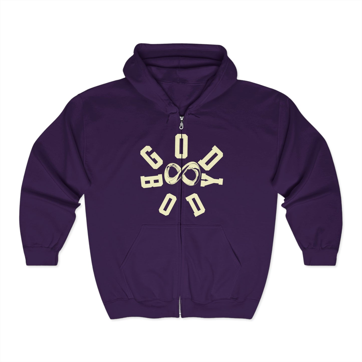 God Body Unisex Full Zip Hoodie