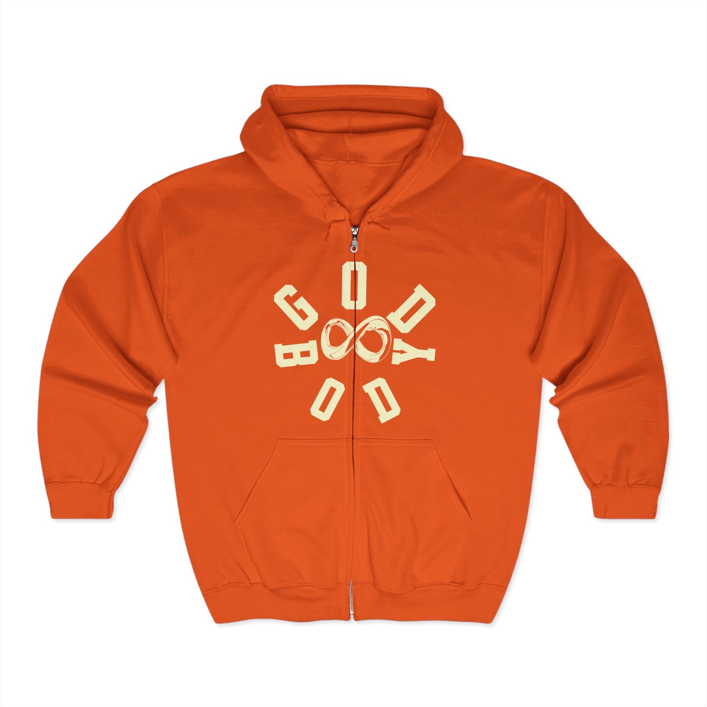 God Body Unisex Full Zip Hoodie