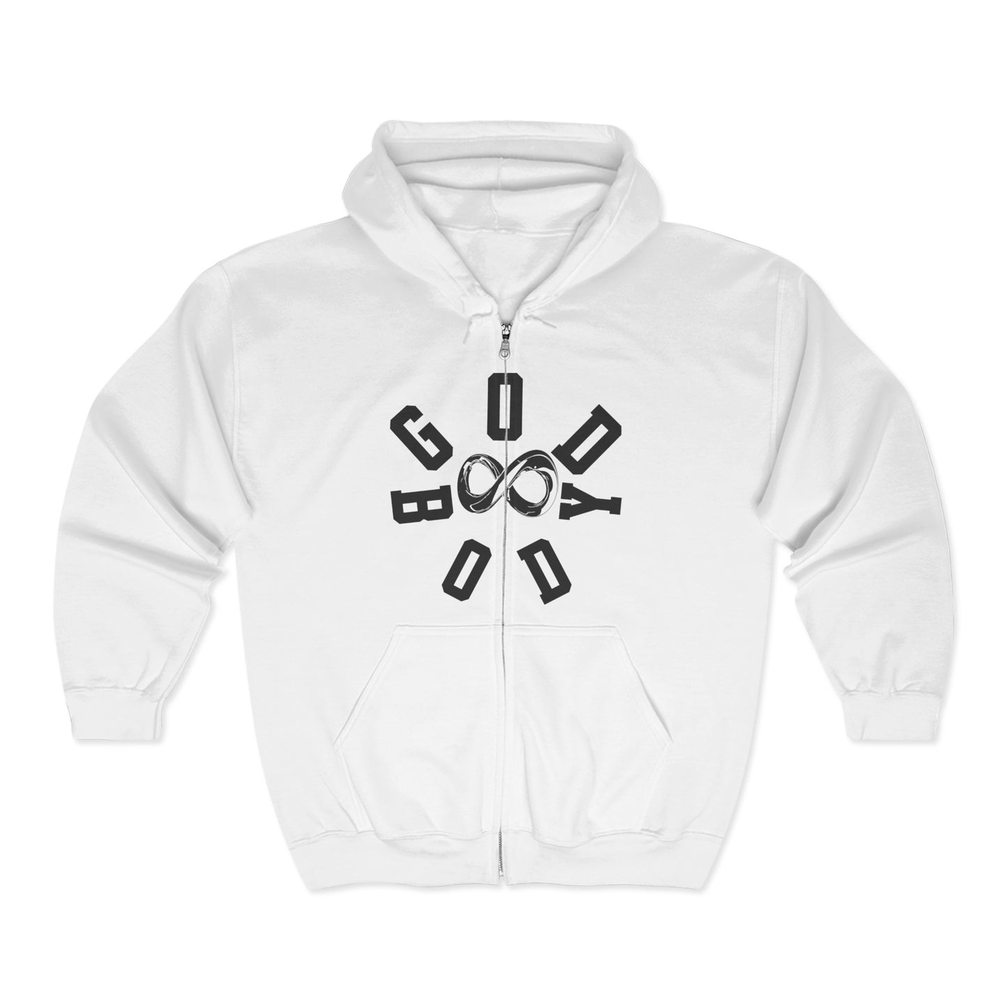 God Body Unisex Full Zip Hoodie