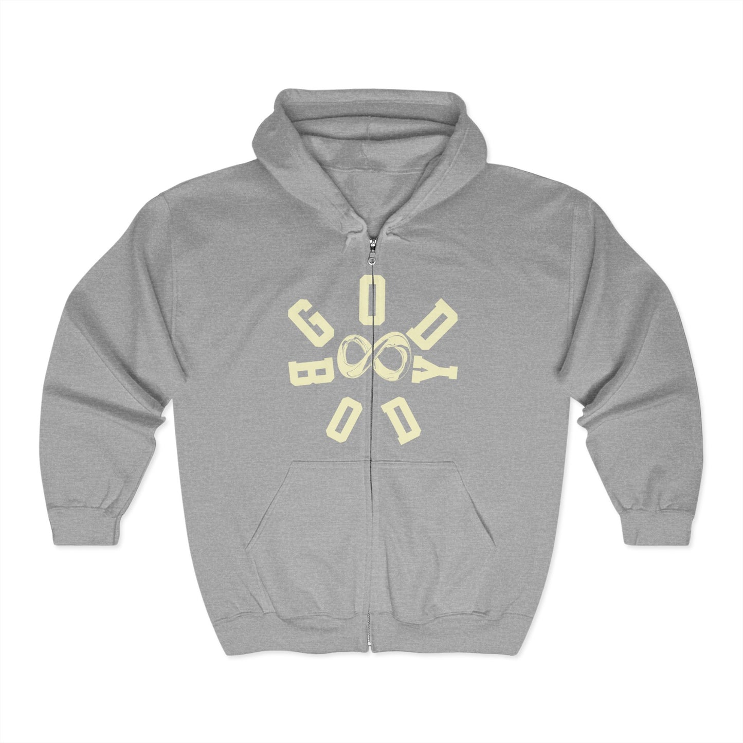 God Body Unisex Full Zip Hoodie