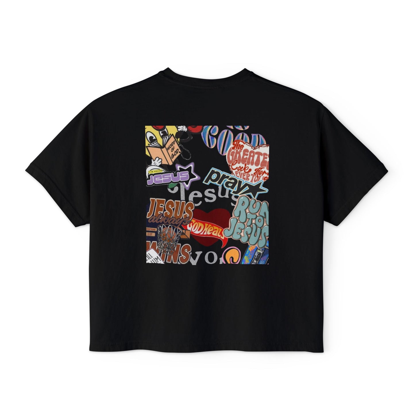 Property Of God Cropped T-Shirt