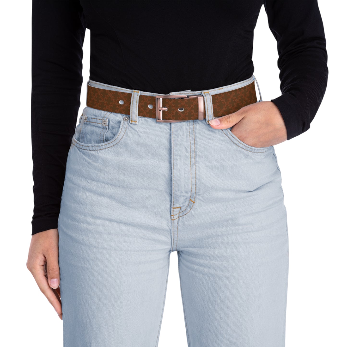 CC Cross Brown Truffle 50 MM Belt