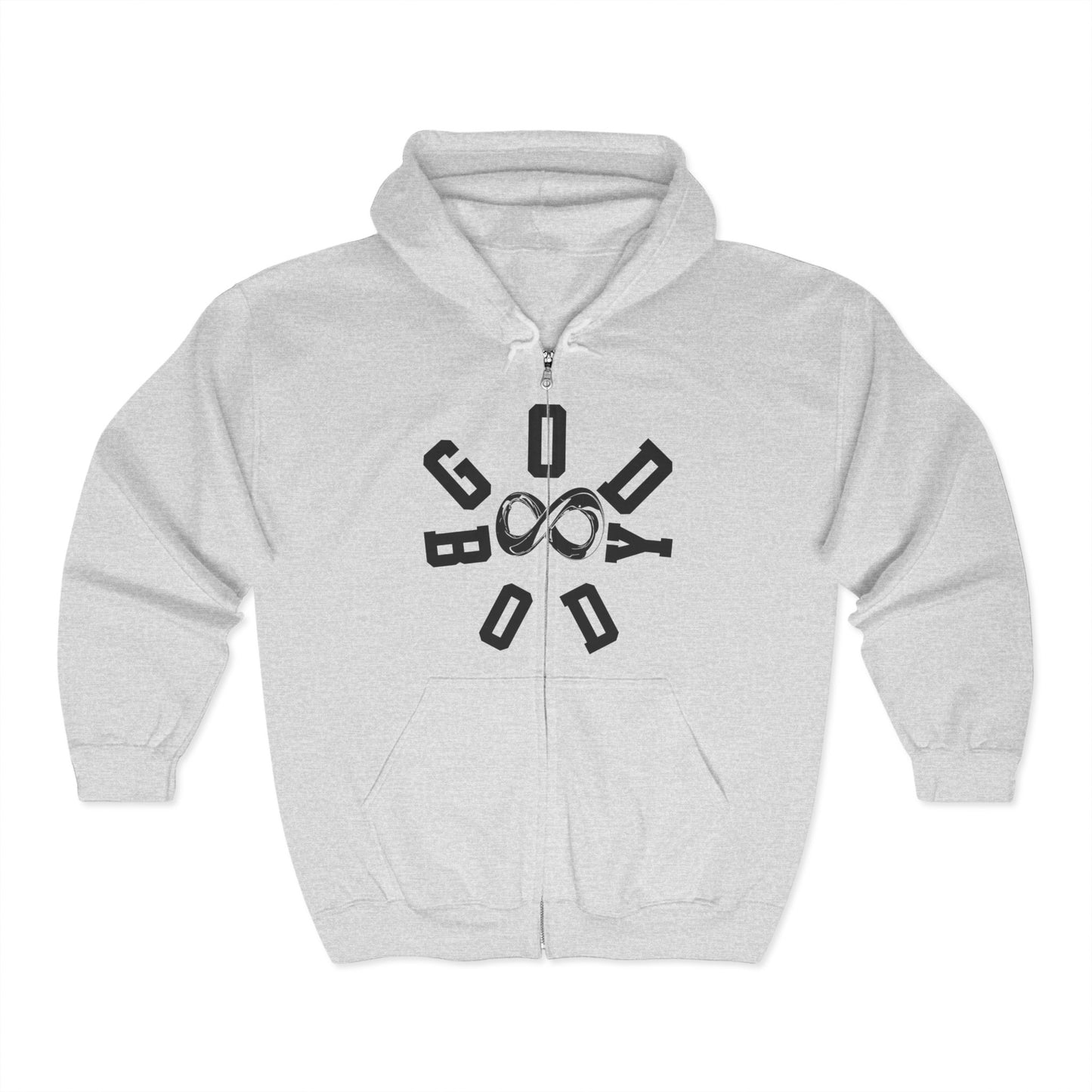 God Body Unisex Full Zip Hoodie