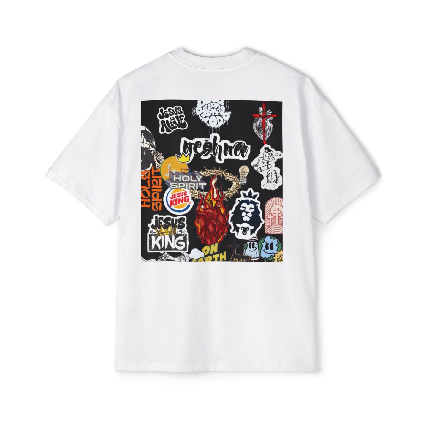 Jesus Art Piece Oversized Tee