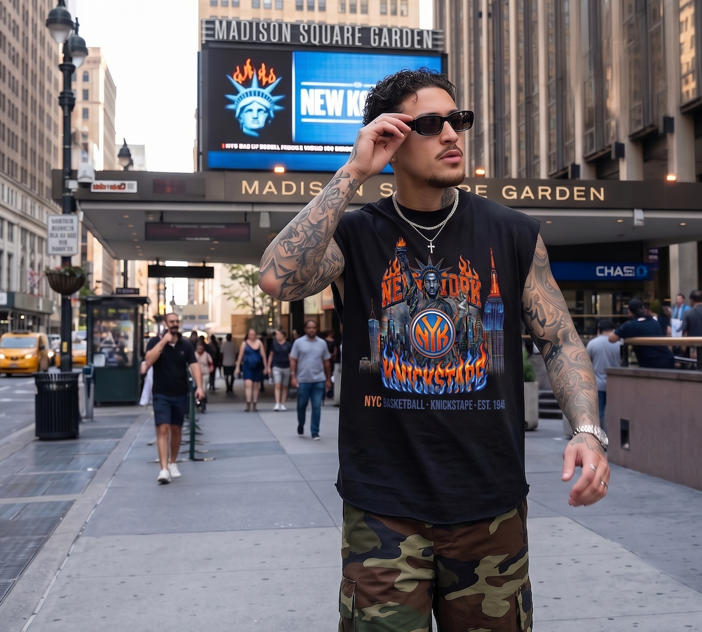 Knickstape Vintage Boxy Tank Top