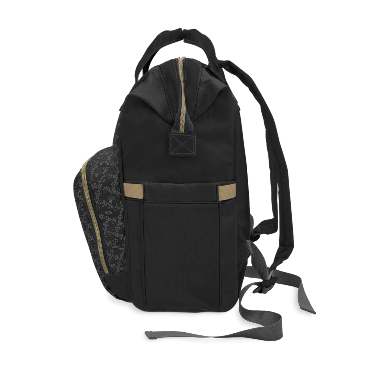 CC Cross Black Caviar Diaper Backpack