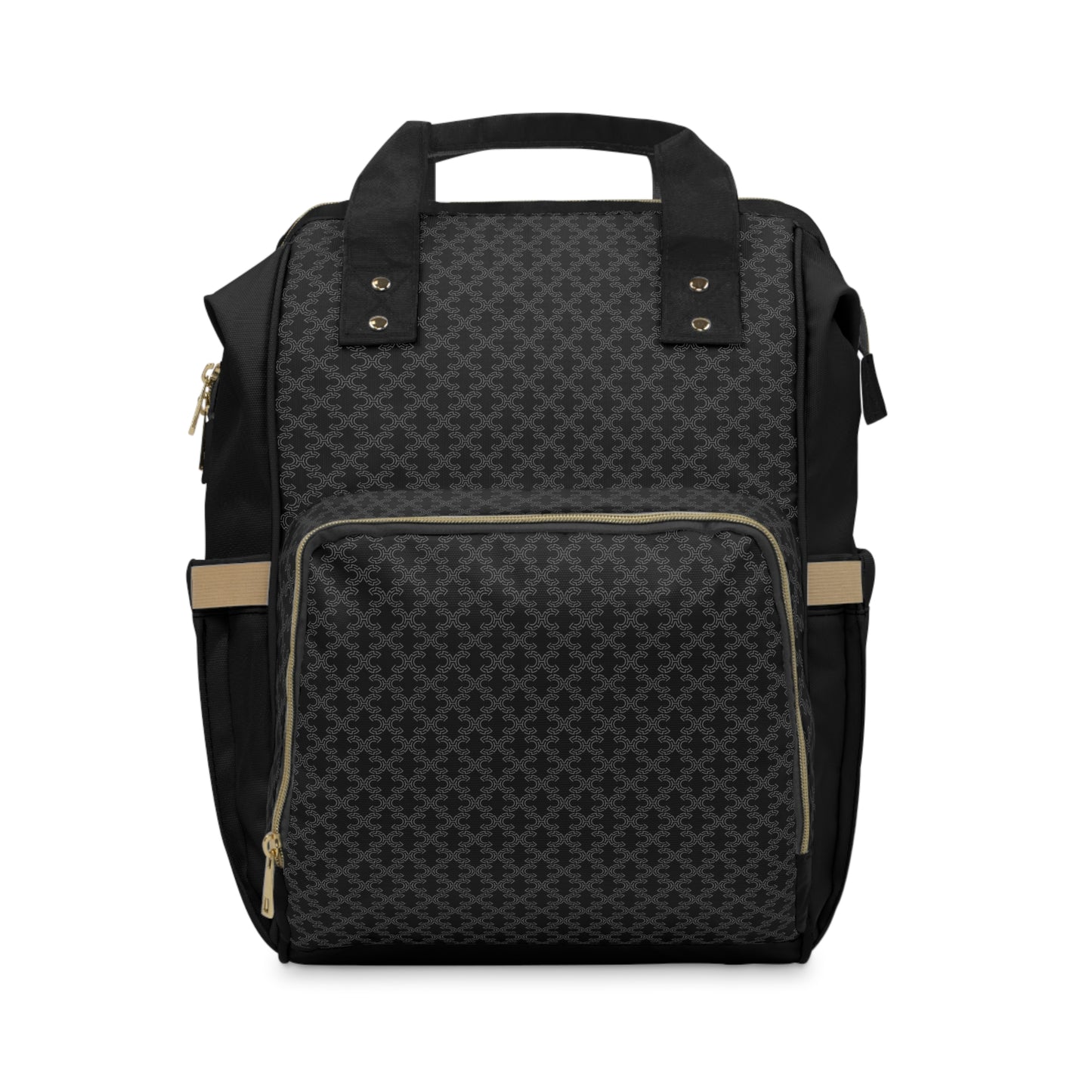 CC Cross Black Caviar Diaper Backpack