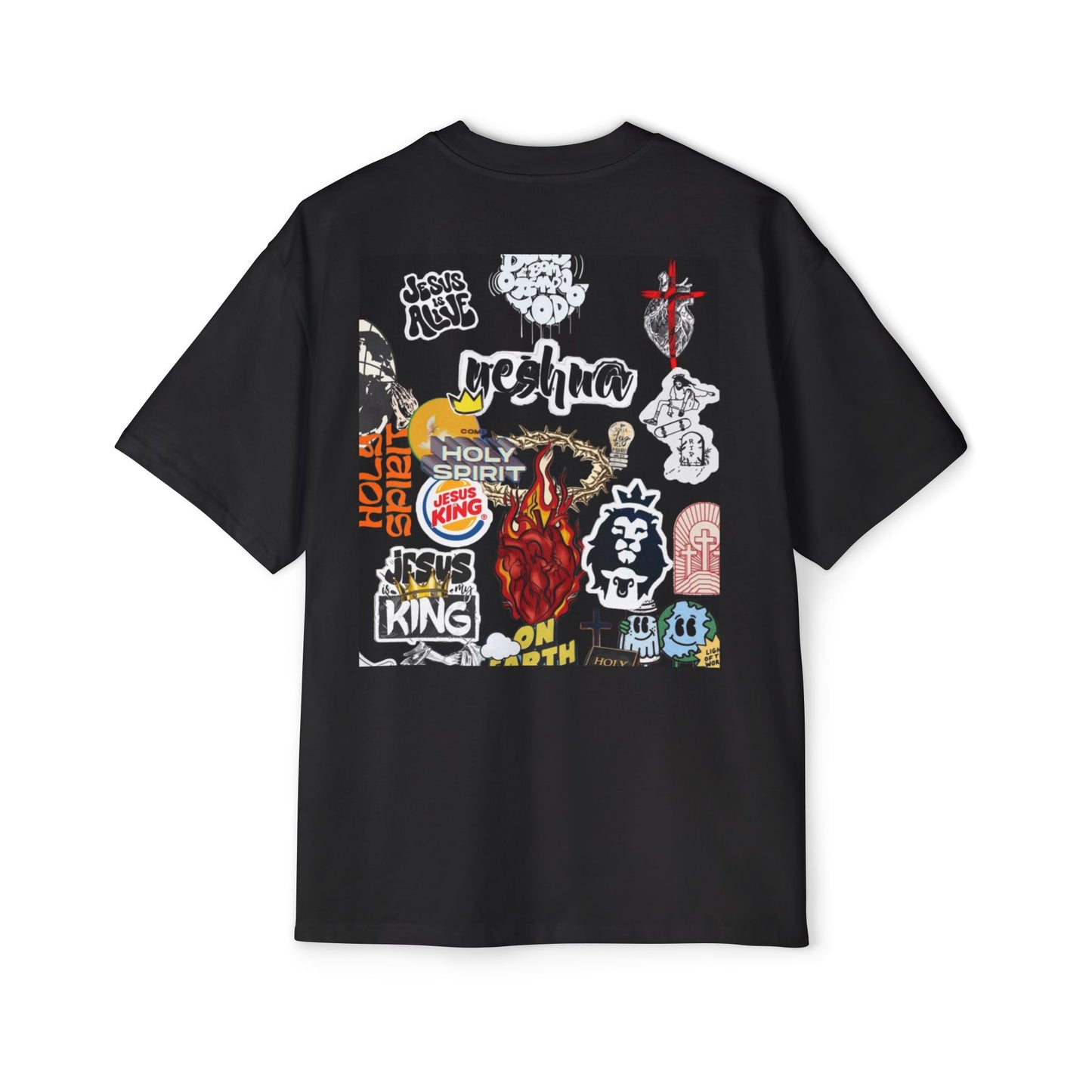 Jesus Art Piece Oversized Tee