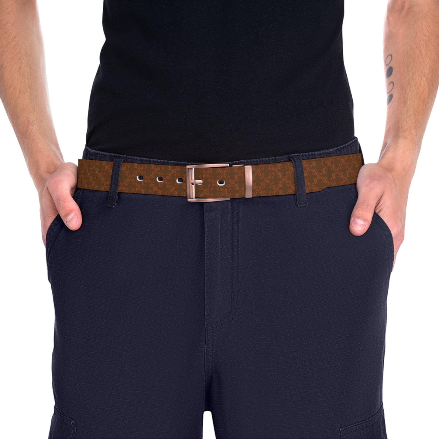 CC Cross Brown Truffle 50 MM Belt