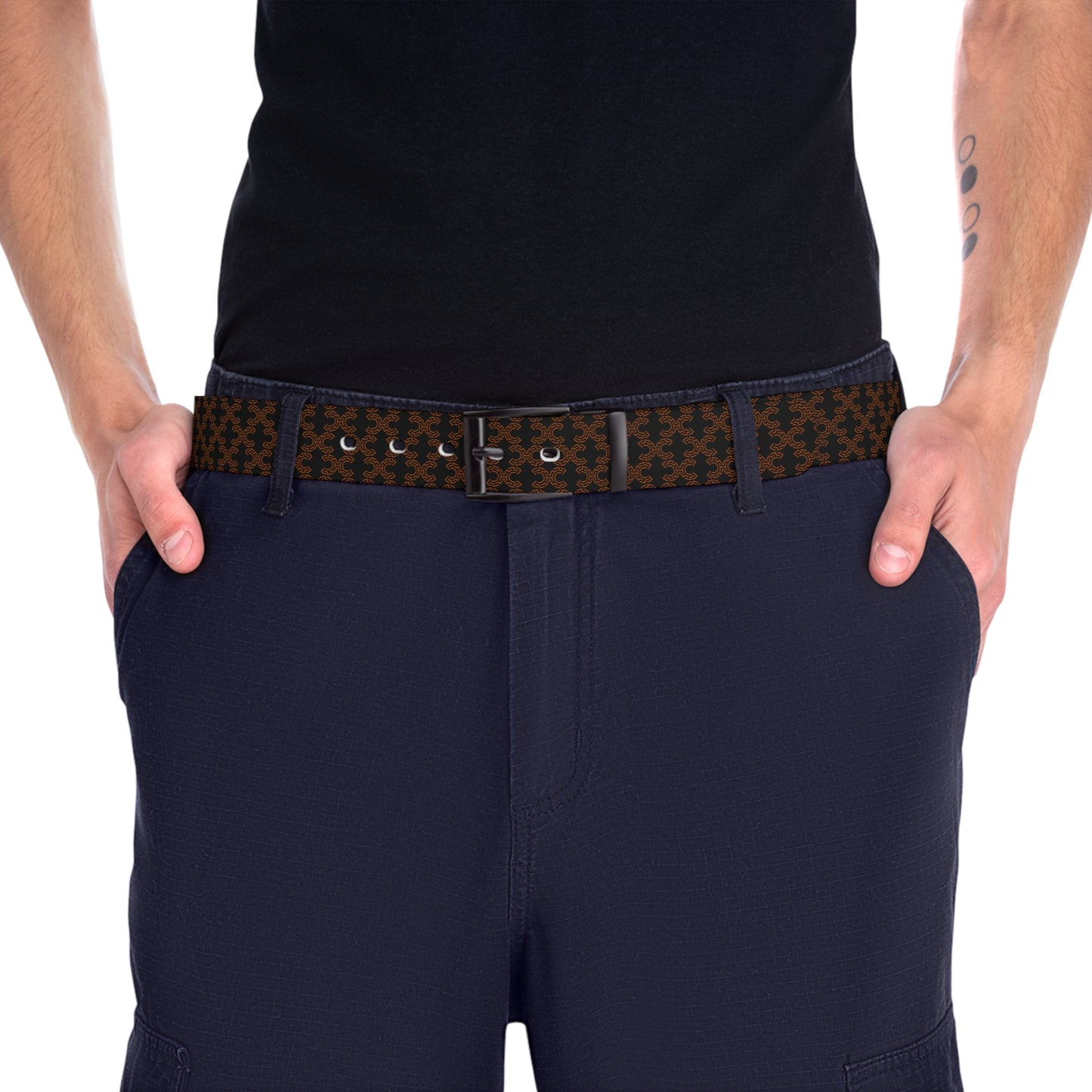 CC Cross Black Truffle 50 MM Belt