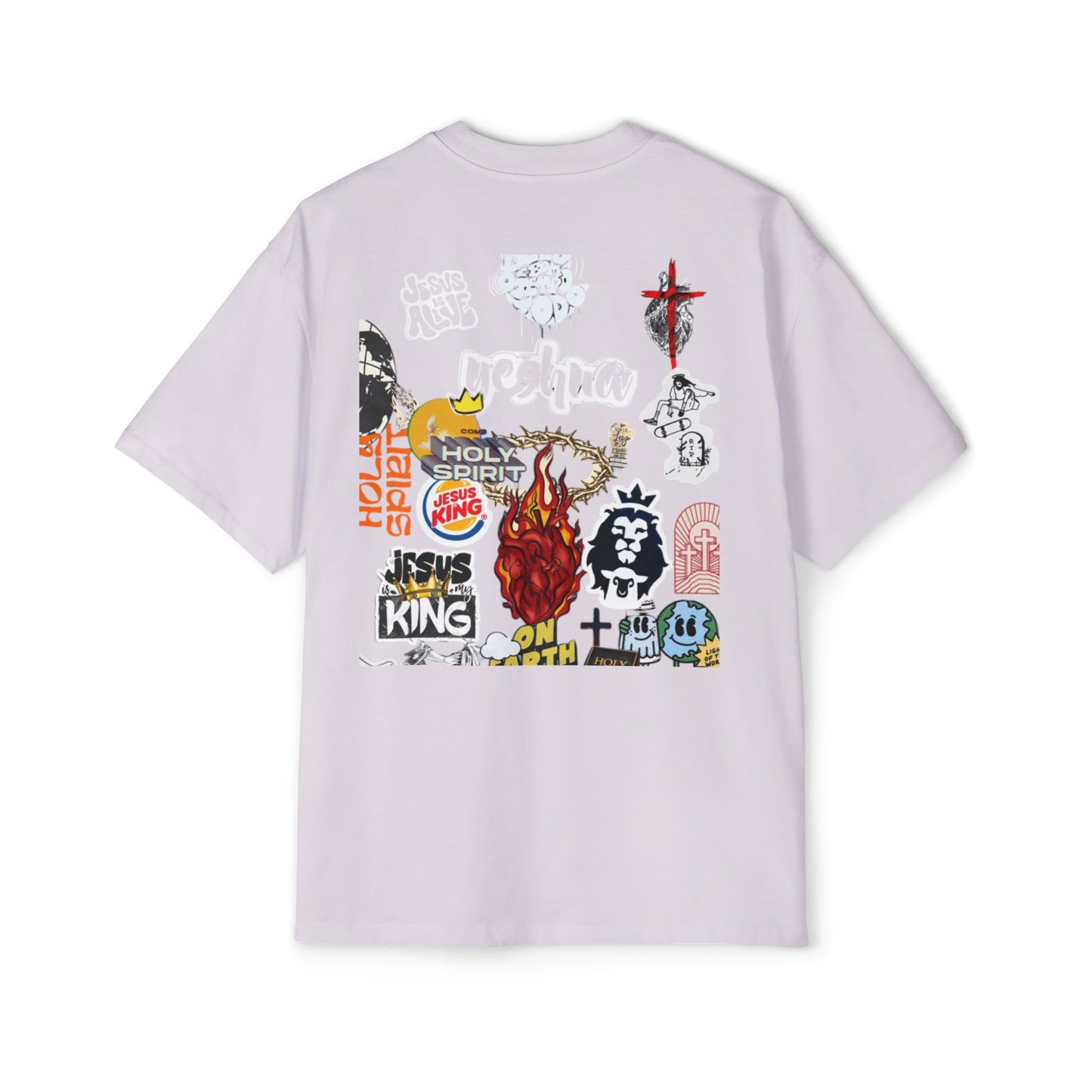 Jesus Art Piece Oversized Tee