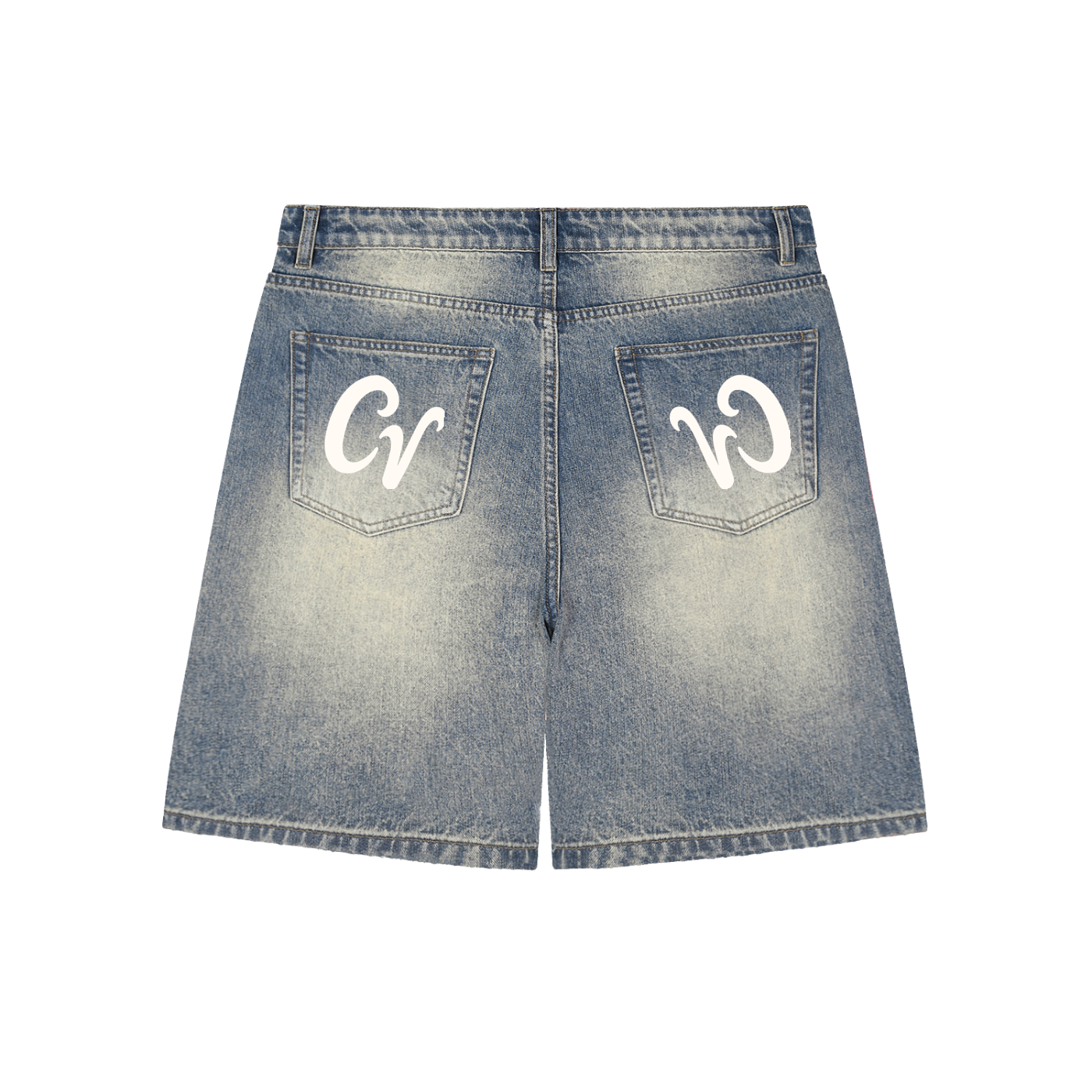 Kings County Distressed Denim Shorts