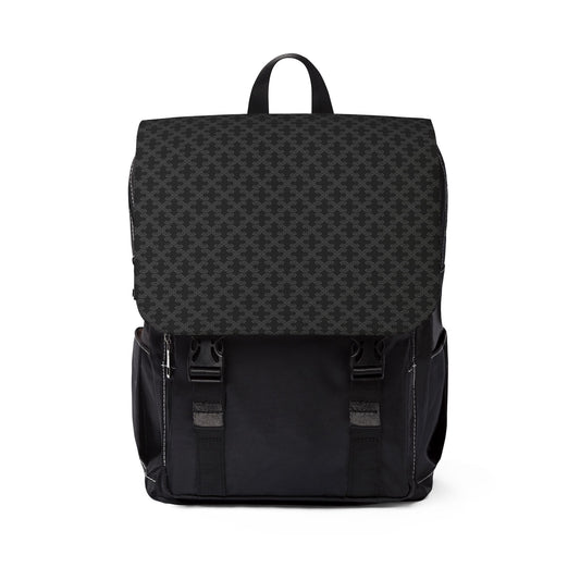CC Cross Black Casual Shoulder Backpack