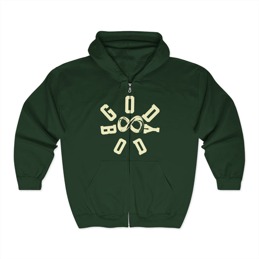 God Body Unisex Full Zip Hoodie