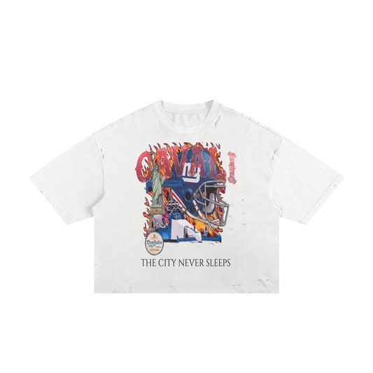 The City Never Sleeps Distressed T-Shirt