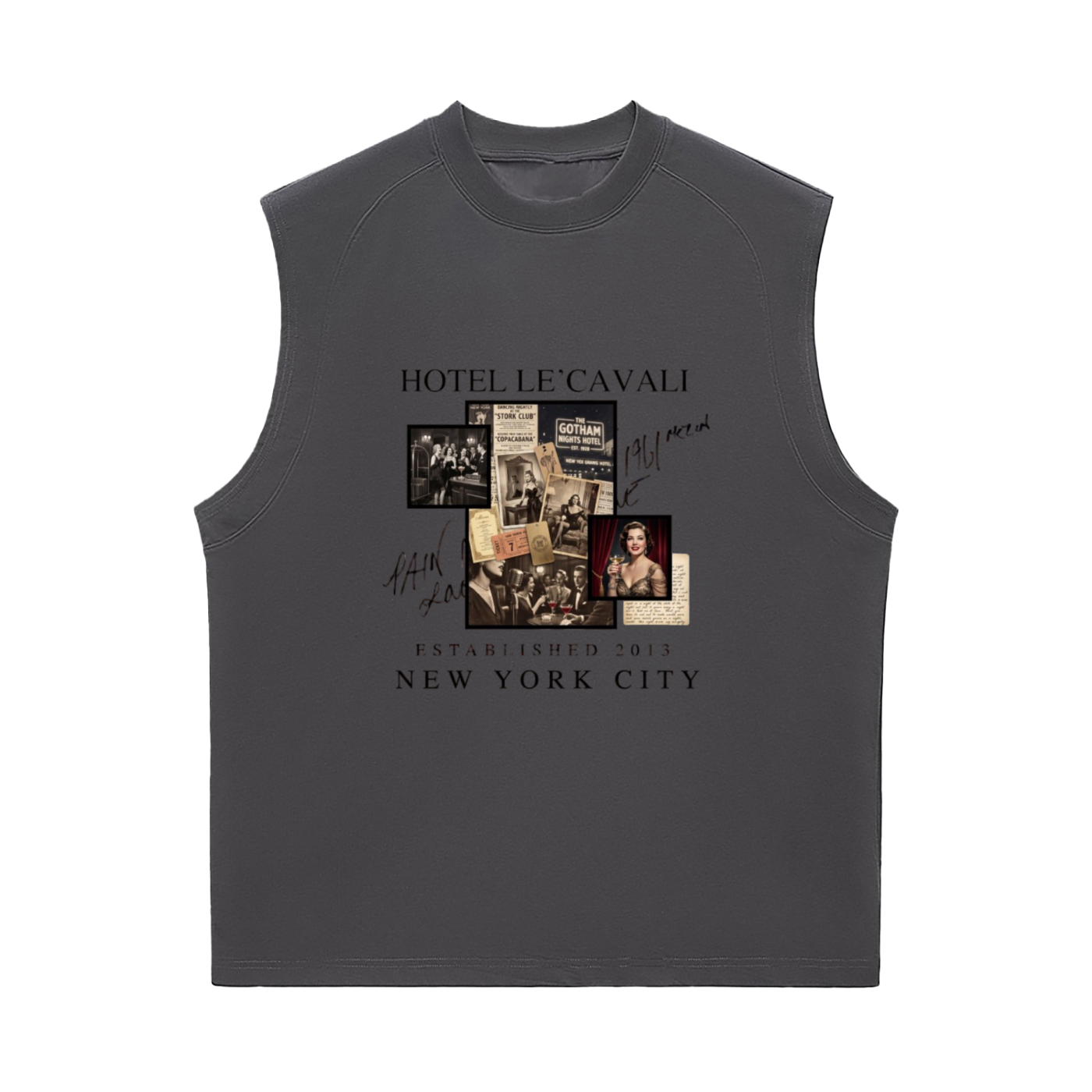 Hotel Le Cavali Cut Sleeve Tee