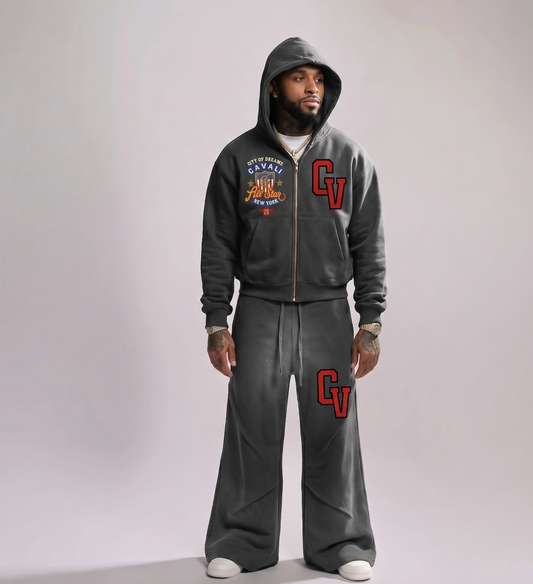 CV Varsity Boxy Fleece Hoodie