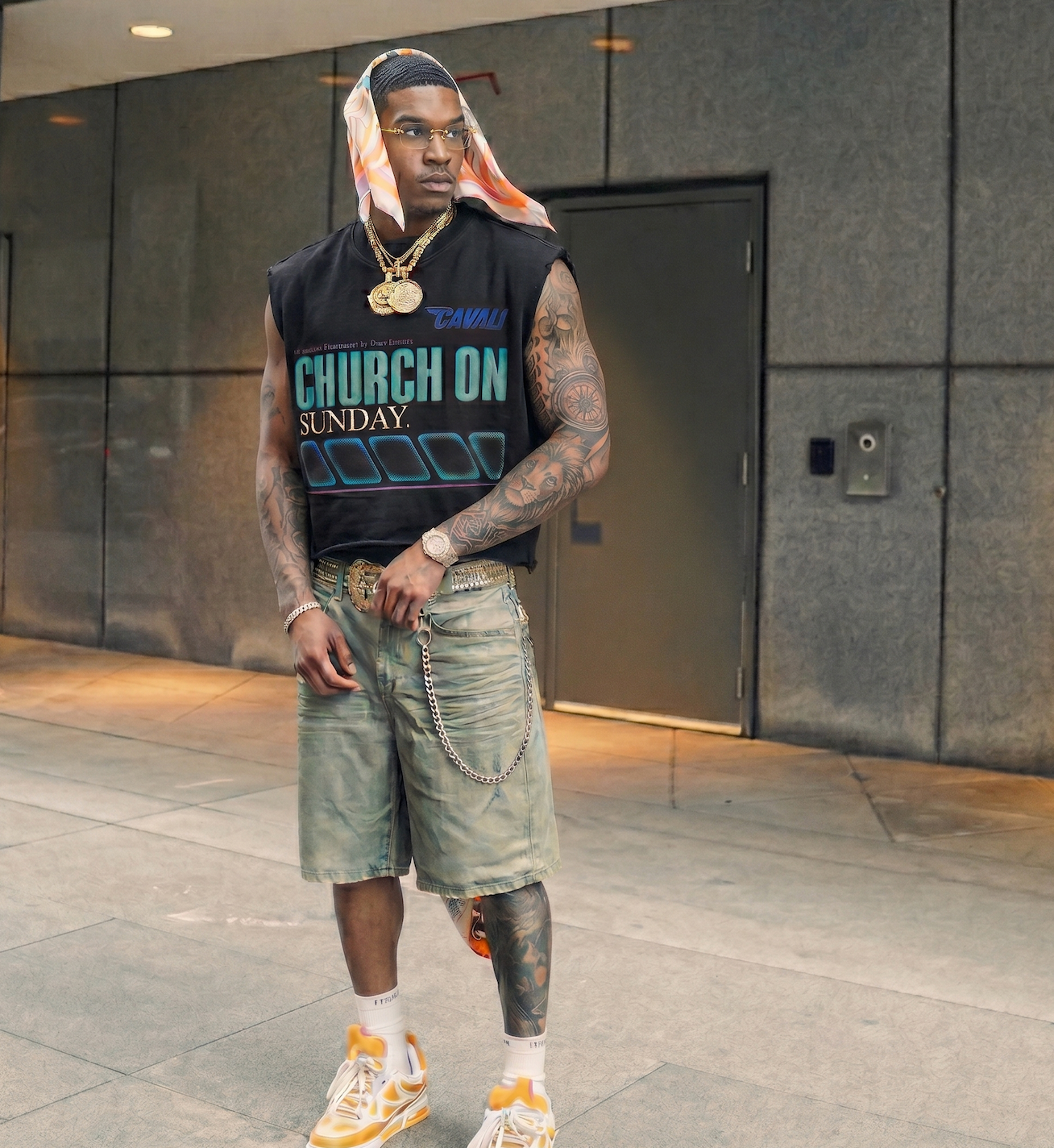 Church on Sunday Boxy Tank Top