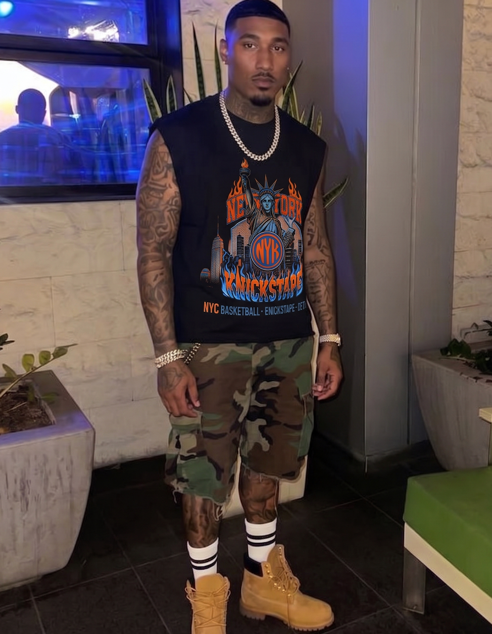 Knickstape Vintage Boxy Tank Top