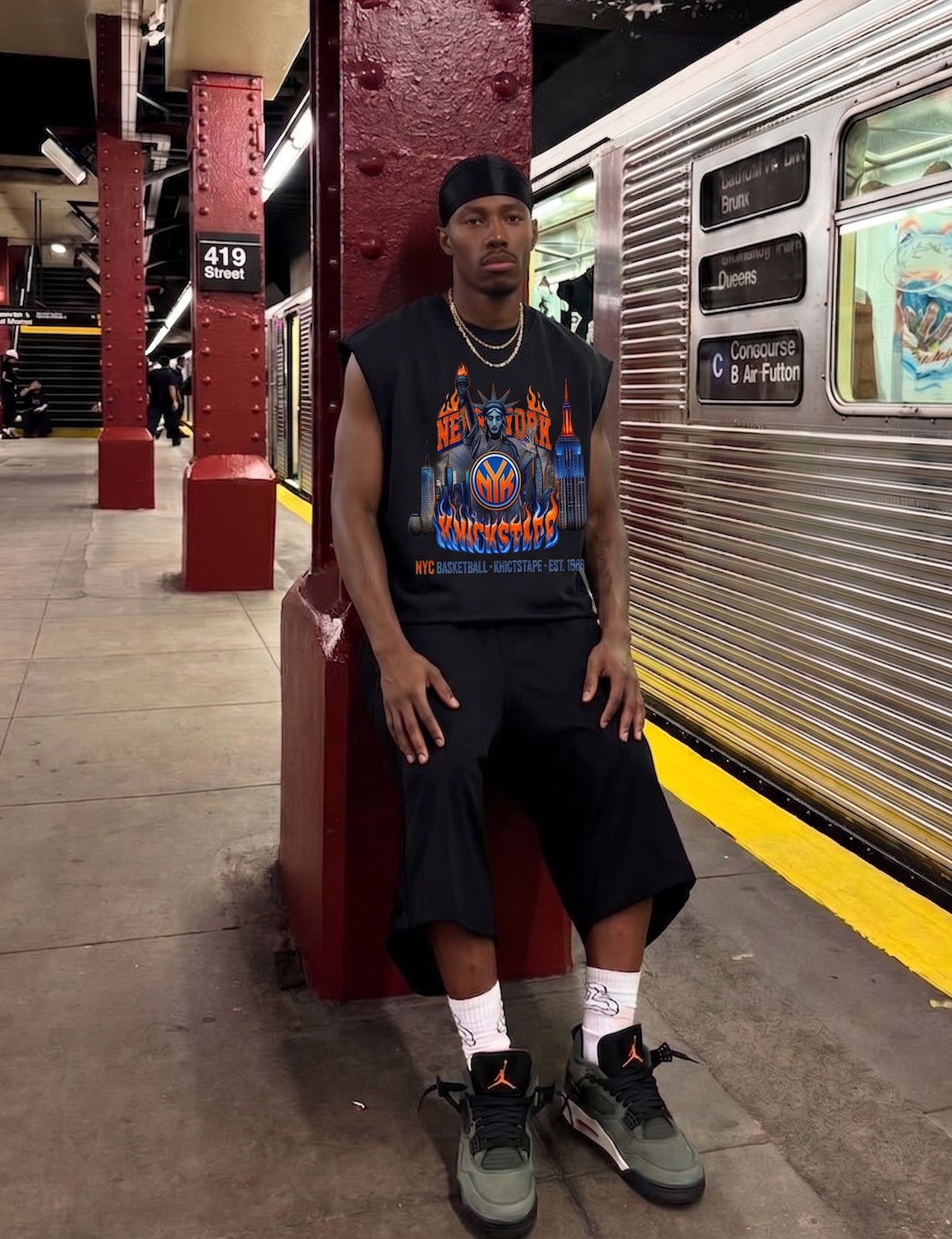 Knickstape Vintage Boxy Tank Top