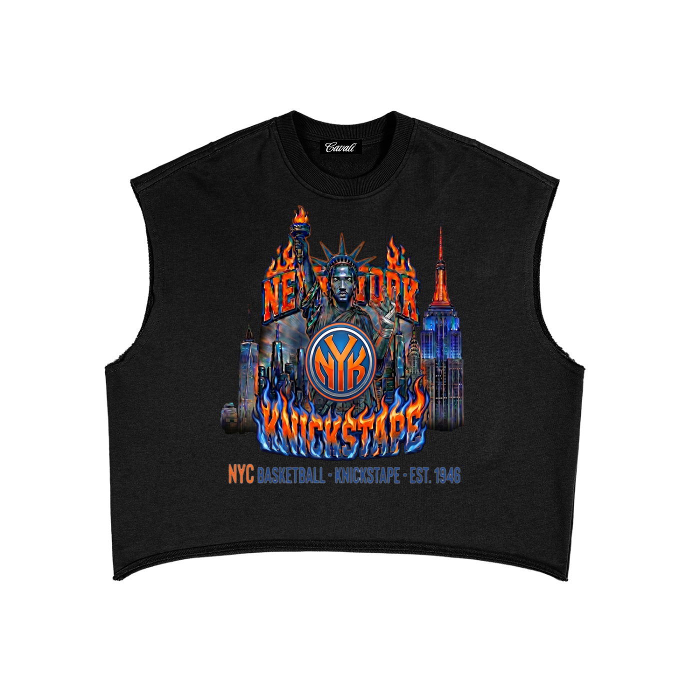 Knickstape Vintage Boxy Tank Top